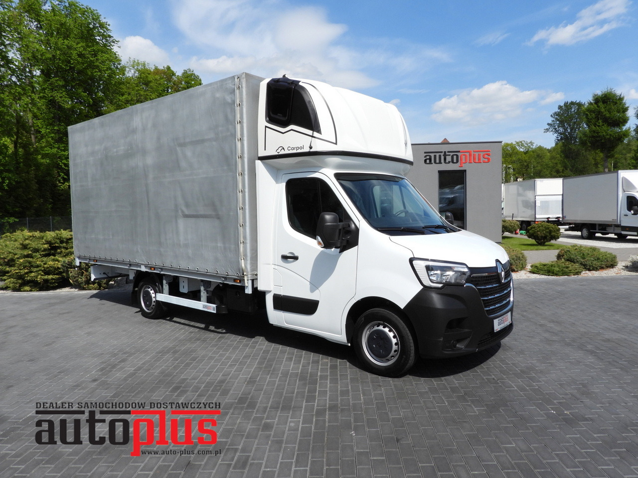 RENAULT MASTER  TARPAULIN 10 PALLETS WEBASTO CRUISE CONTROL LED LIGHTS PNEUMATICS AIR CONDITIONING  165HP - Curtain side van: picture 1 RENAULT MASTER  TARPAULIN 10 PALLETS WEBASTO CRUISE CONTROL LED LIGHTS PNEUMATICS AIR CONDITIONING  165HP - Curtain side van: picture 1