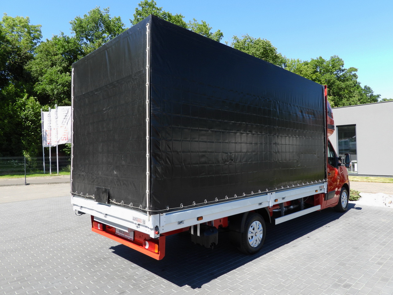 Curtain side van RENAULT MASTER  TARPAULIN WEBASTO CRUISE CONTROL LED LIGHTS PNEUMATICS AIR CONDITIONING  165HP: picture 13