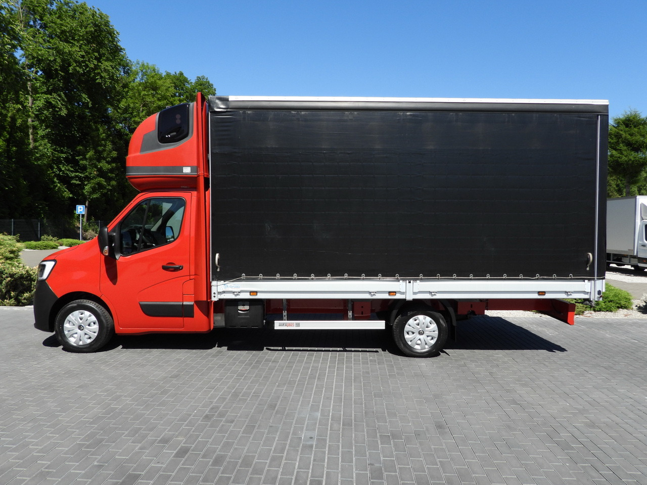 Curtain side van RENAULT MASTER  TARPAULIN WEBASTO CRUISE CONTROL LED LIGHTS PNEUMATICS AIR CONDITIONING  165HP: picture 8