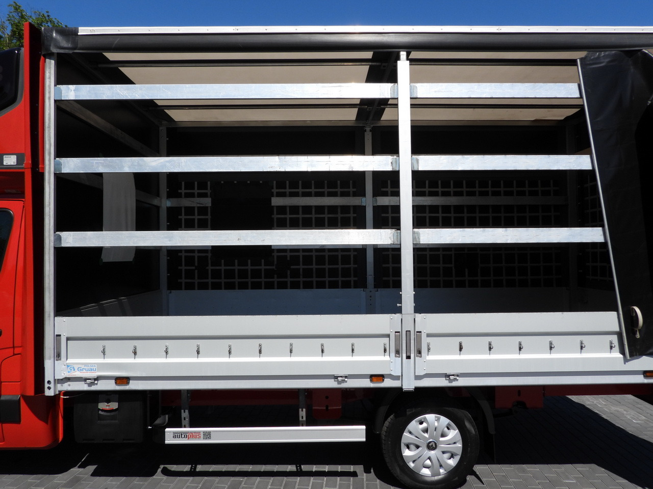 Curtain side van RENAULT MASTER  TARPAULIN WEBASTO CRUISE CONTROL LED LIGHTS PNEUMATICS AIR CONDITIONING  165HP: picture 22