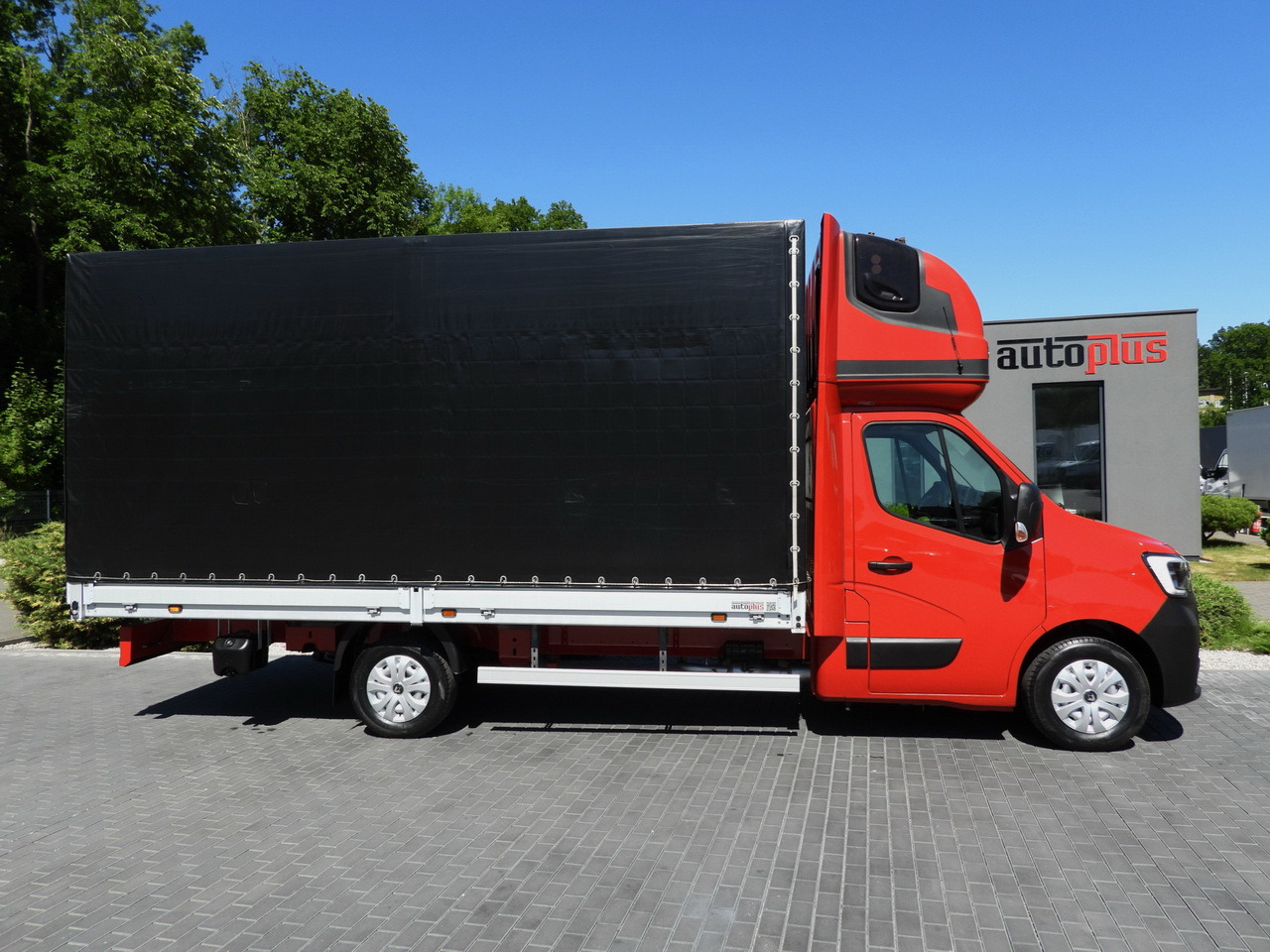 Curtain side van RENAULT MASTER  TARPAULIN WEBASTO CRUISE CONTROL LED LIGHTS PNEUMATICS AIR CONDITIONING  165HP: picture 7