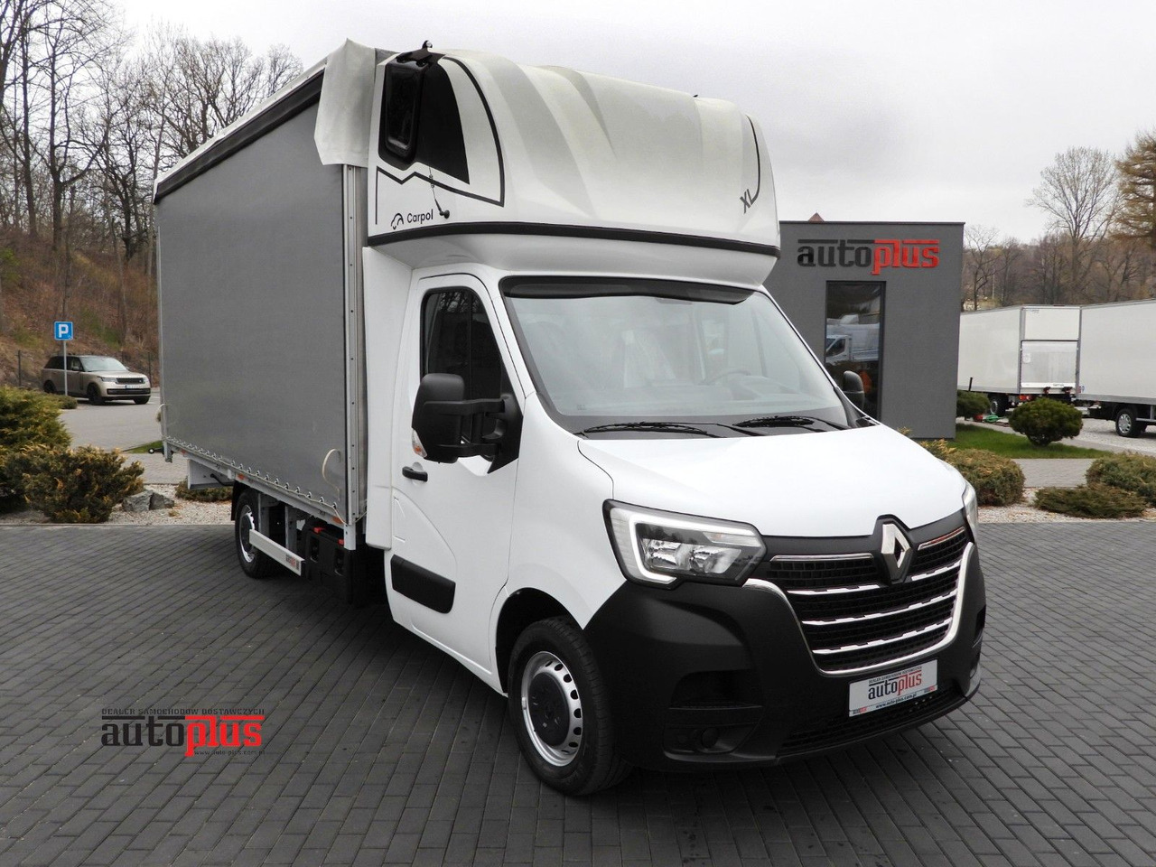 Renault MASTER PRITSCHE PLANE 10 PALETTEN WEBASTO A/C - Curtain side van: picture 1 Renault MASTER PRITSCHE PLANE 10 PALETTEN WEBASTO A/C - Curtain side van: picture 1