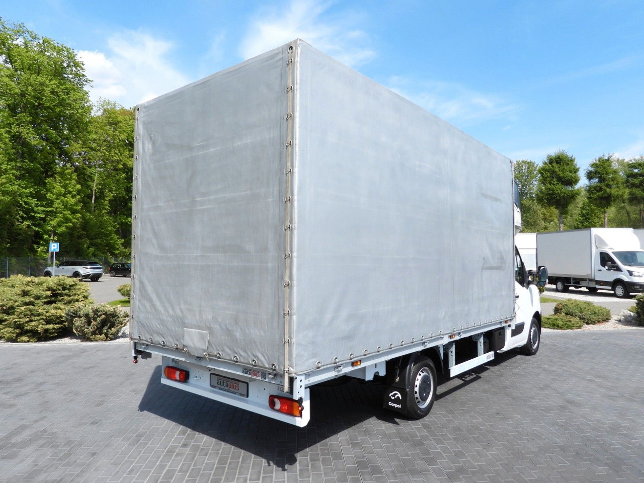 Renault MASTER PRITSCHE PLANE 10 PALETTEN WEBASTO A/C - Curtain side van: picture 3 Renault MASTER PRITSCHE PLANE 10 PALETTEN WEBASTO A/C - Curtain side van: picture 3
