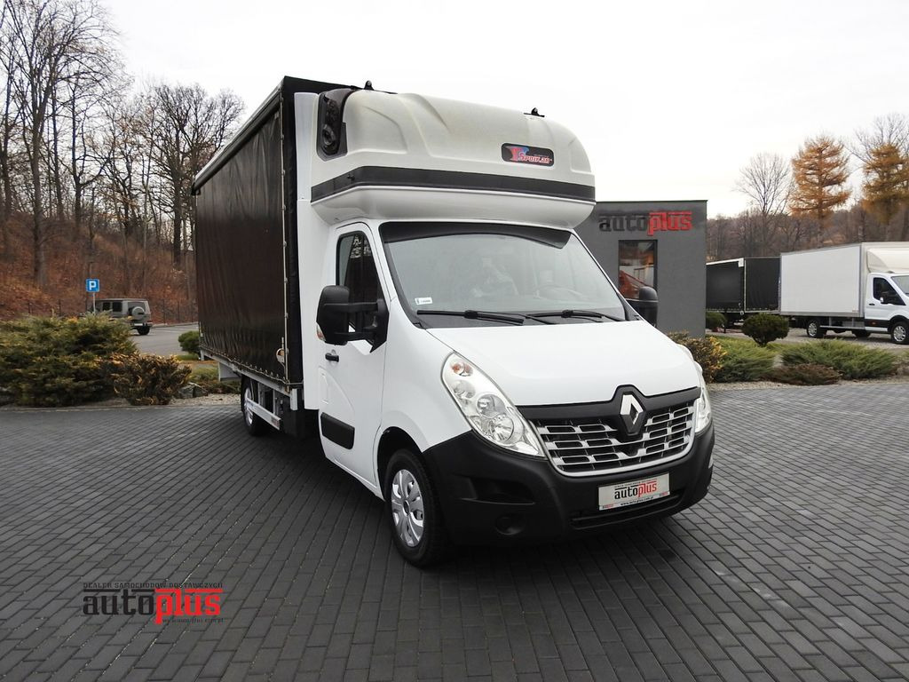 Renault MASTER PRITSCHE PLANE 10 PALETTEN WEBASTO - Curtain side van: picture 1 Renault MASTER PRITSCHE PLANE 10 PALETTEN WEBASTO - Curtain side van: picture 1