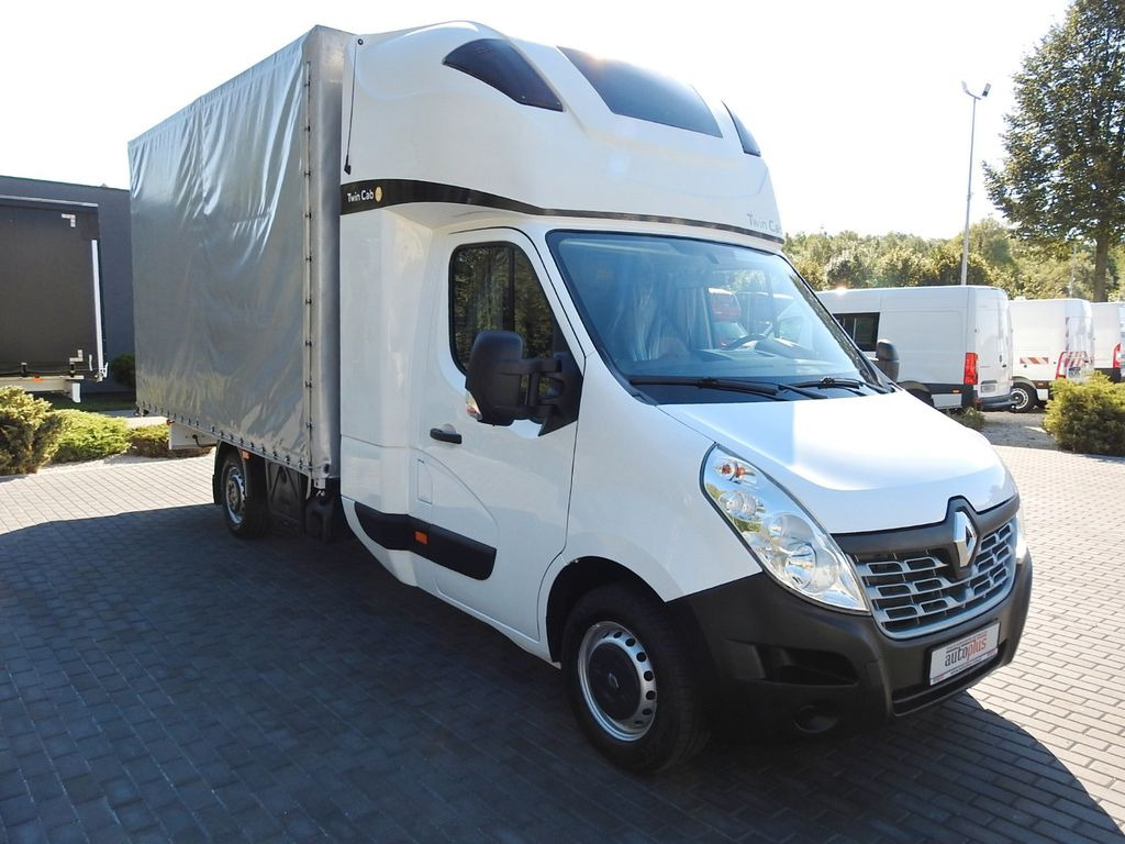 Renault MASTER PRITSCHE PLANE 8 PALETTEN WEBASTO A/C - Curtain side van, Combi van: picture 4 Renault MASTER PRITSCHE PLANE 8 PALETTEN WEBASTO A/C - Curtain side van, Combi van: picture 4