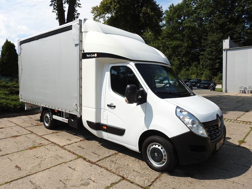 Renault MASTER PRITSCHE PLANE 8 PALETTEN WEBASTO A/C - Curtain side van, Combi van: picture 4 Renault MASTER PRITSCHE PLANE 8 PALETTEN WEBASTO A/C - Curtain side van, Combi van: picture 4