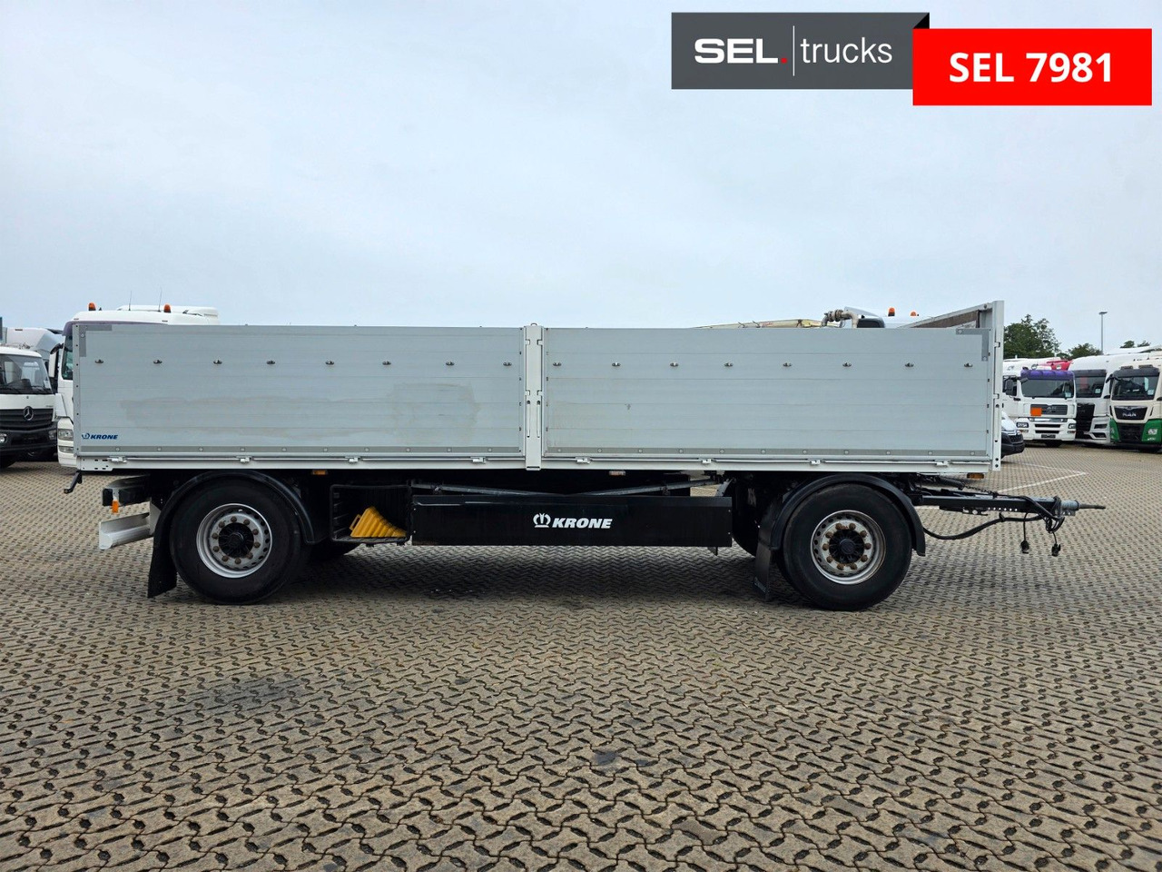 Krone AZ / Baustoff - Dropside/ Flatbed trailer: picture 4 Krone AZ / Baustoff - Dropside/ Flatbed trailer: picture 4