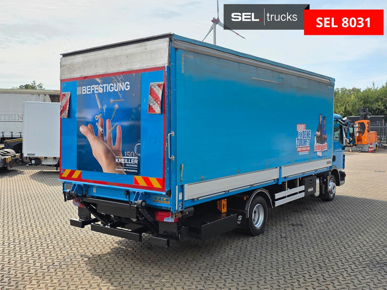 MAN TGL 12.250 4x2 BL / Ladebordwand / Aluklappen - Curtainsider truck: picture 5 MAN TGL 12.250 4x2 BL / Ladebordwand / Aluklappen - Curtainsider truck: picture 5