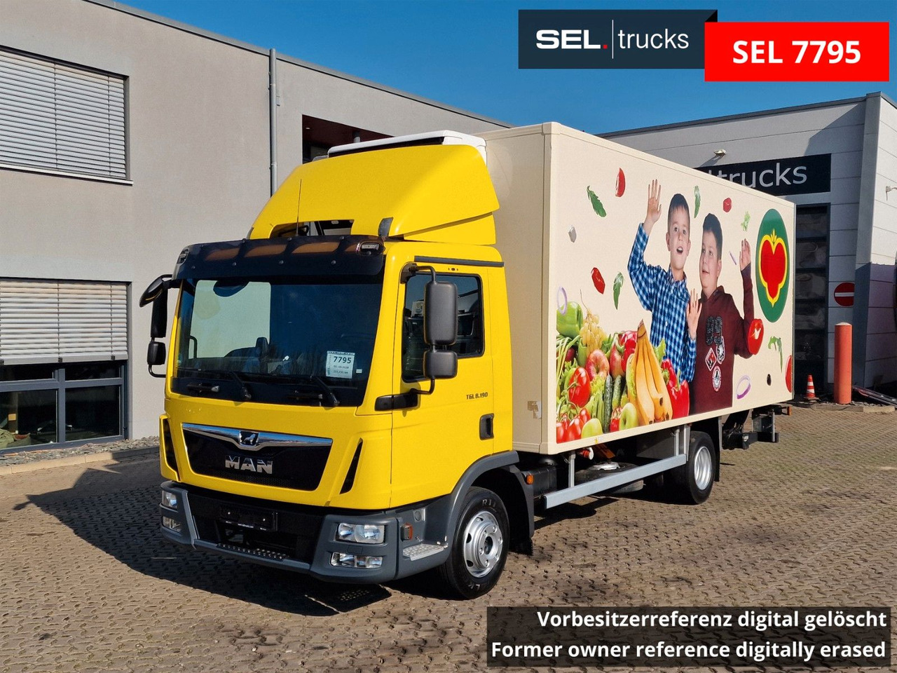 MAN TGL 8:190 4X2 BL / Ladebordwand / Carrier / 6D - Refrigerated van: picture 1 MAN TGL 8:190 4X2 BL / Ladebordwand / Carrier / 6D - Refrigerated van: picture 1
