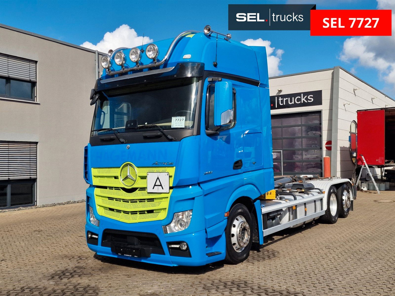 Mercedes-Benz Actros 2551 / Retarder / Standklima / Xenon - Hook lift truck: picture 1 Mercedes-Benz Actros 2551 / Retarder / Standklima / Xenon - Hook lift truck: picture 1