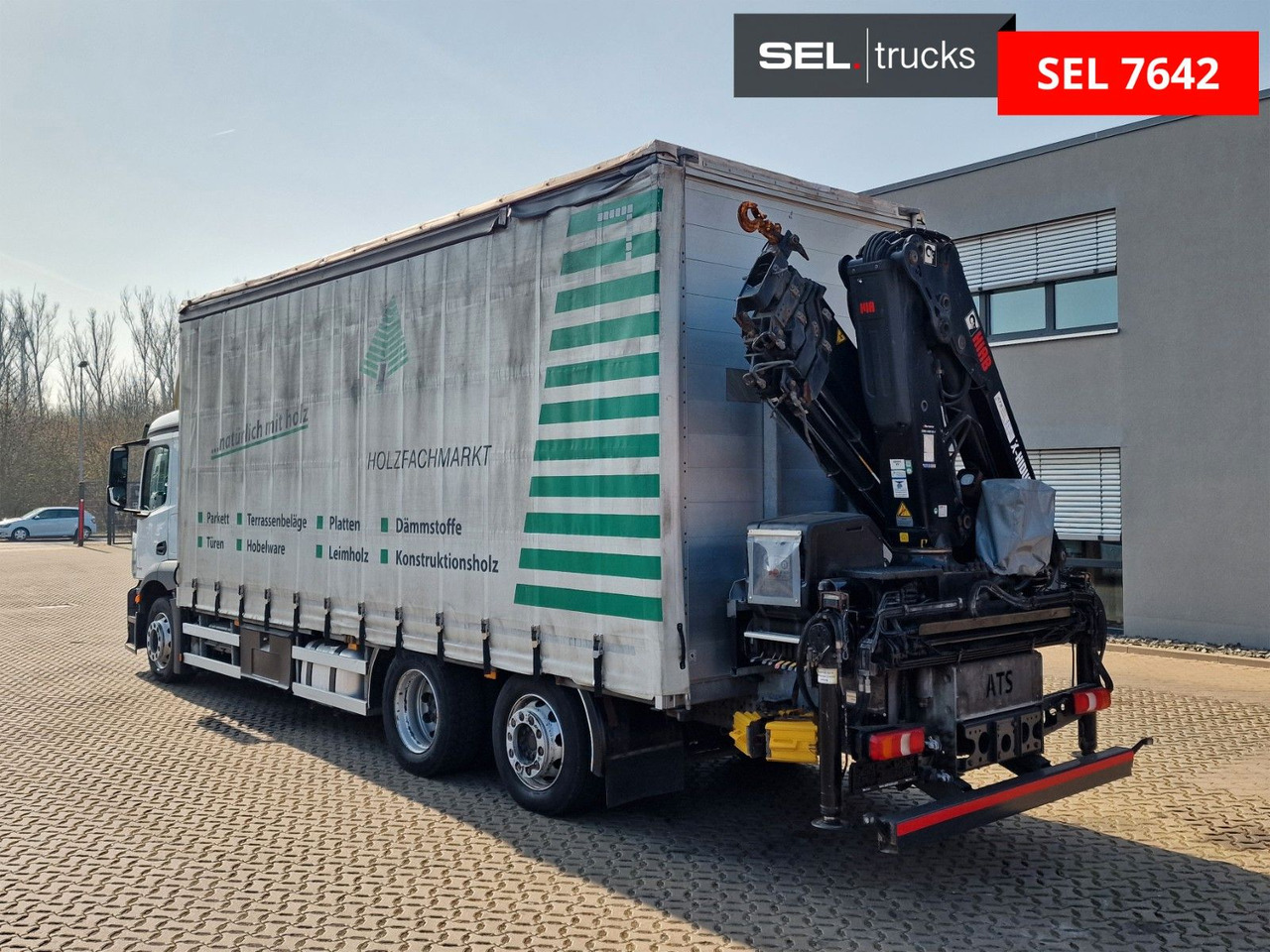 Mercedes-Benz Antos 2540 / Fernbedienung / Lenkachse - Crane truck: picture 1 Mercedes-Benz Antos 2540 / Fernbedienung / Lenkachse - Crane truck: picture 1