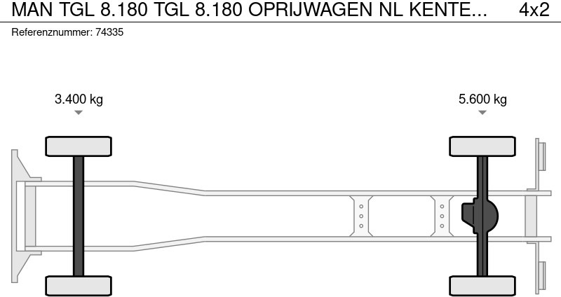 Leasing of MAN TGL 8.180 TGL 8.180 OPRIJWAGEN NL KENTEKEN APK 25-05-2026 MAN TGL 8.180 TGL 8.180 OPRIJWAGEN NL KENTEKEN APK 25-05-2026: picture 14
