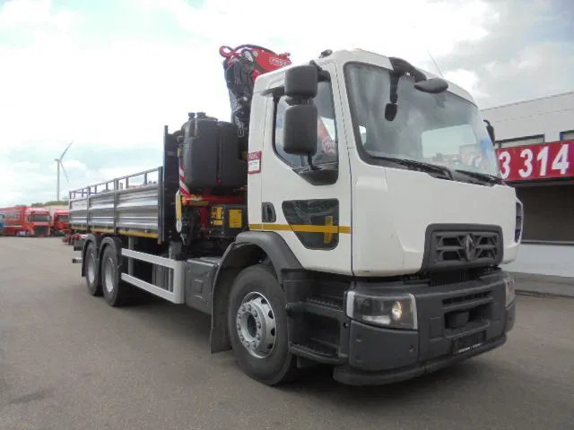 Renault 320 6X4 + FASSI F245 DEMO UNUSED - Dropside/ Flatbed truck, Crane truck: picture 2 Renault 320 6X4 + FASSI F245 DEMO UNUSED - Dropside/ Flatbed truck, Crane truck: picture 2