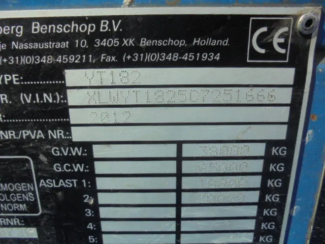 Leasing of Terberg YT 182 NL KENTEKEN Terberg YT 182 NL KENTEKEN: picture 14
