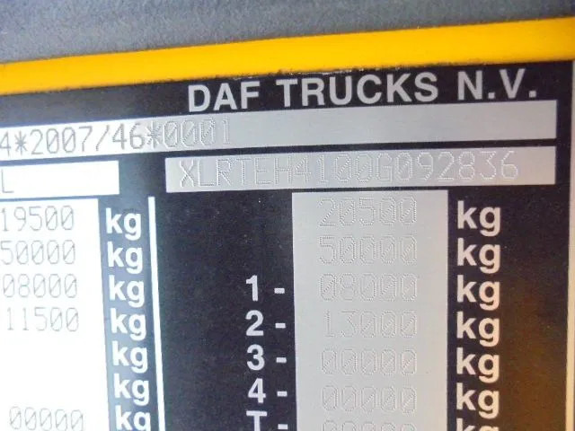 Tractor unit DAF XF 440 ADR UITVOERING: picture 16