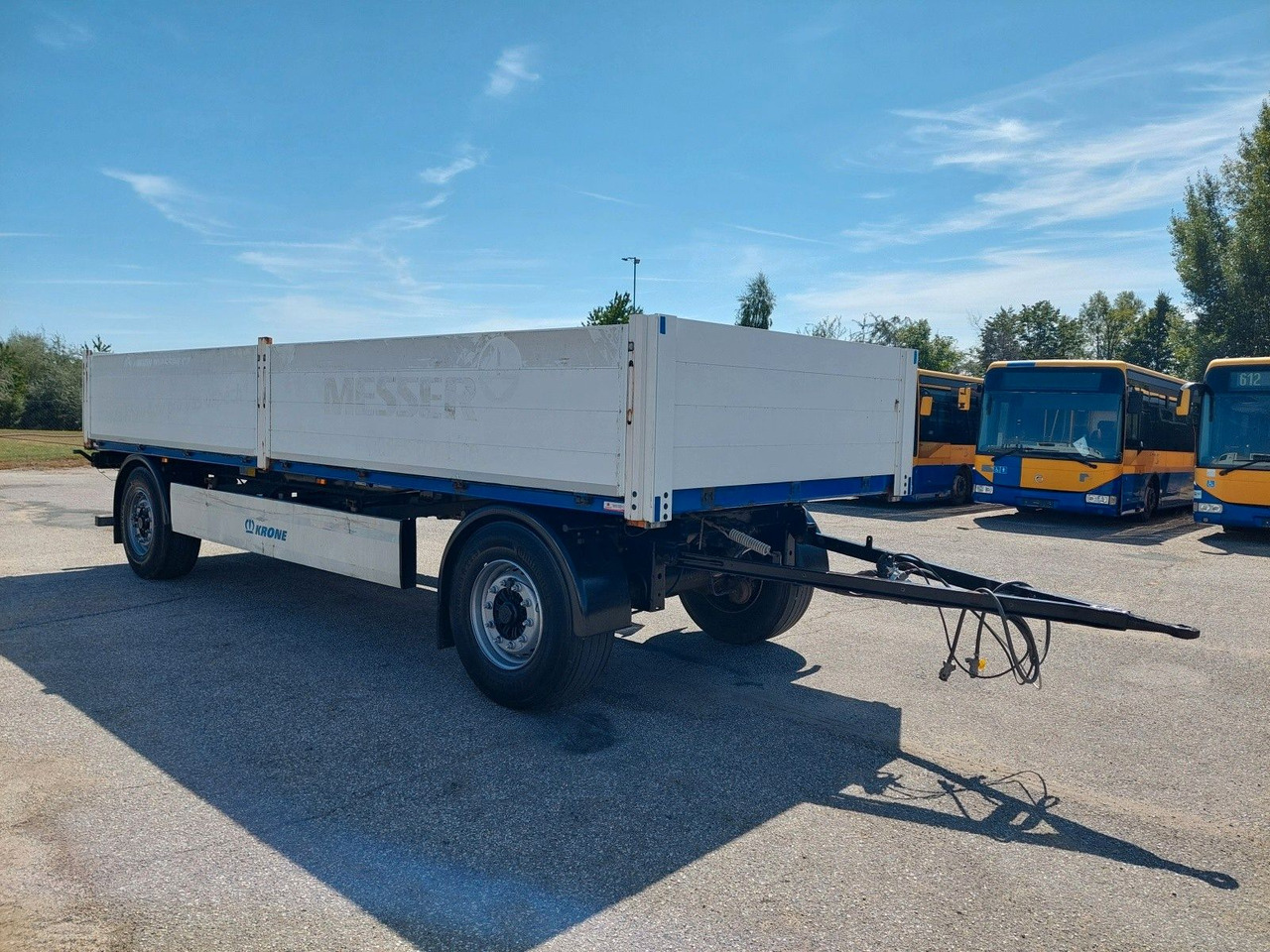 Krone AZW 18 Baustoffanhänger - Dropside/ Flatbed trailer: picture 2 Krone AZW 18 Baustoffanhänger - Dropside/ Flatbed trailer: picture 2