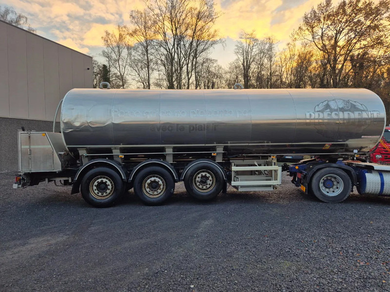 MAISONNEUVE 29000L INSULATED INOX TANK - 1 COMP - HYDRAULIC PUMP - Tank semi-trailer: picture 5 MAISONNEUVE 29000L INSULATED INOX TANK - 1 COMP - HYDRAULIC PUMP - Tank semi-trailer: picture 5