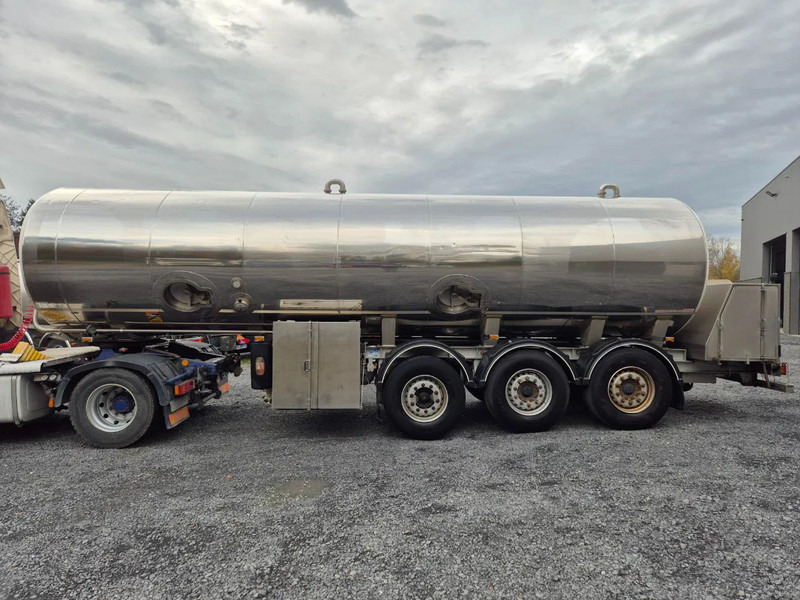MAISONNEUVE 29000L INSULATED INOX TANK - HYDRAULIC PUMP - SAMPLE TAKING - Tank semi-trailer: picture 2 MAISONNEUVE 29000L INSULATED INOX TANK - HYDRAULIC PUMP - SAMPLE TAKING - Tank semi-trailer: picture 2