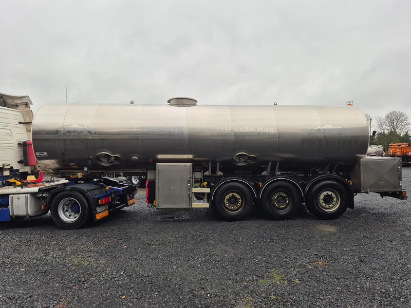 Magyar 29000L INSULATED INOX TANK - 1 COMP - PUMP - Tank semi-trailer: picture 2 Magyar 29000L INSULATED INOX TANK - 1 COMP - PUMP - Tank semi-trailer: picture 2