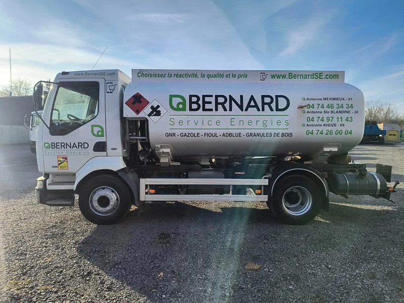 Tank truck for transportation of fuel Renault Midlum 210 CARBURANT / FUEL 10500L - 3 COMP: picture 8