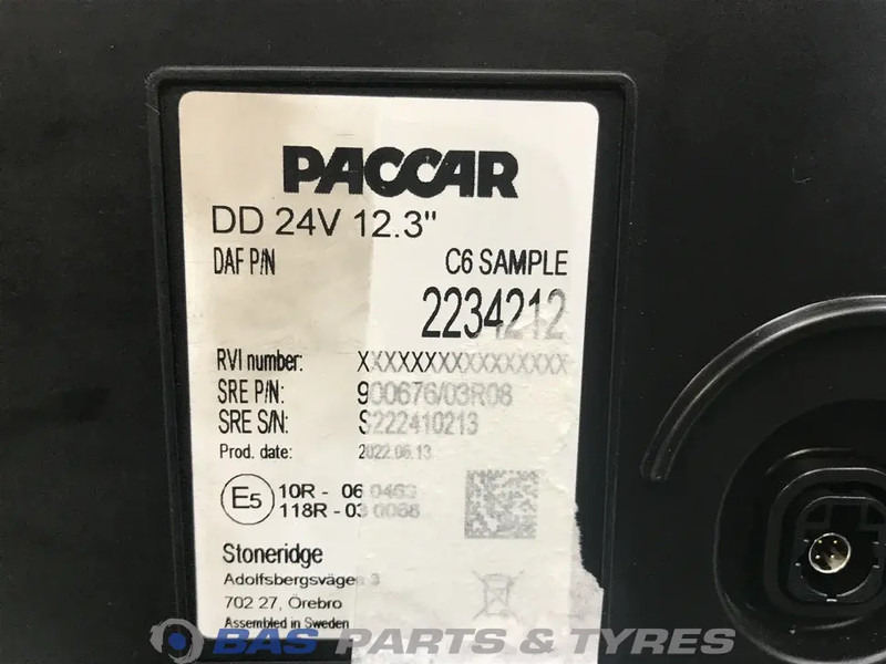 DAF - Dashboard for Truck: picture 3 DAF - Dashboard for Truck: picture 3