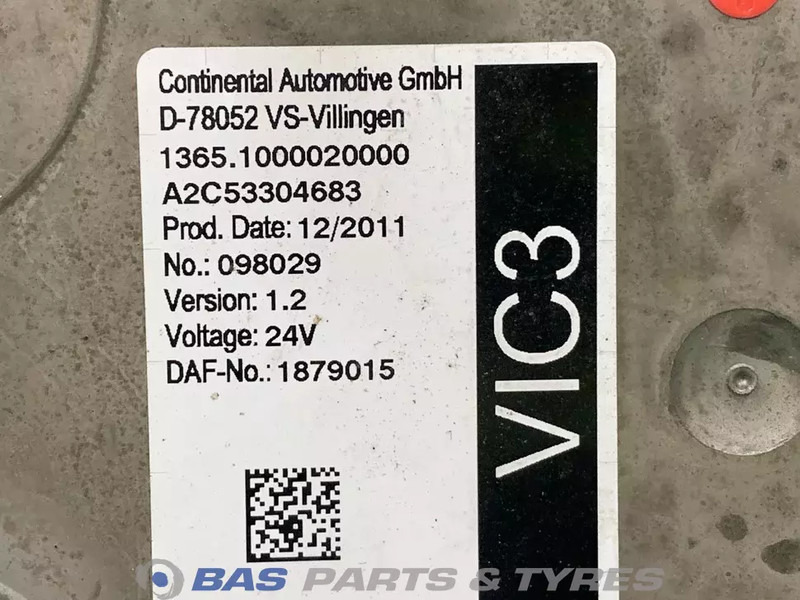 DAF Regeleenheid VIC DAF 1778409 - Cables/ Wire harness for Truck: picture 2 DAF Regeleenheid VIC DAF 1778409 - Cables/ Wire harness for Truck: picture 2
