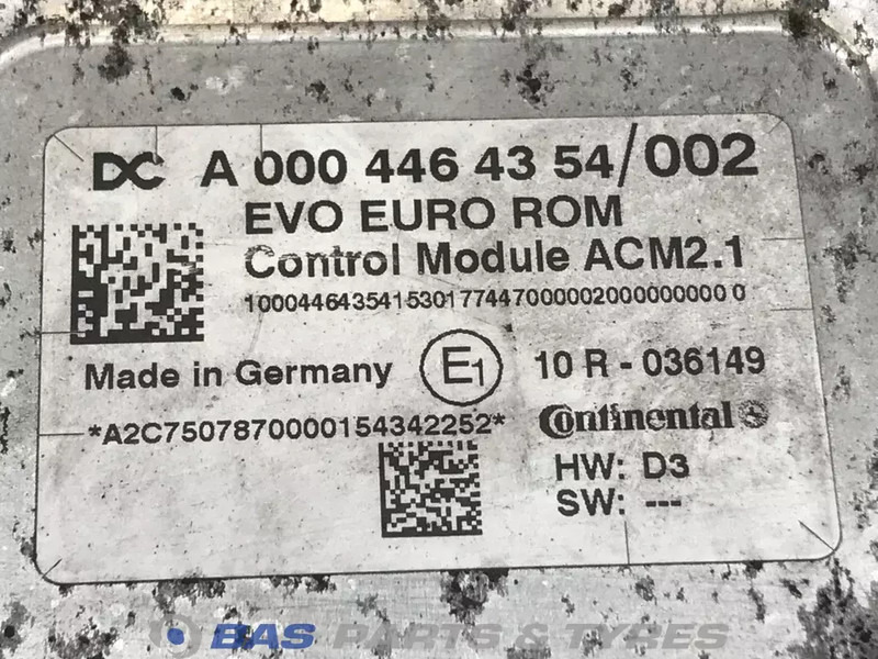 Mercedes-Benz AdBlue regeleenheid Mercedes A 000 446 43 54 - ECU for Truck: picture 3 Mercedes-Benz AdBlue regeleenheid Mercedes A 000 446 43 54 - ECU for Truck: picture 3
