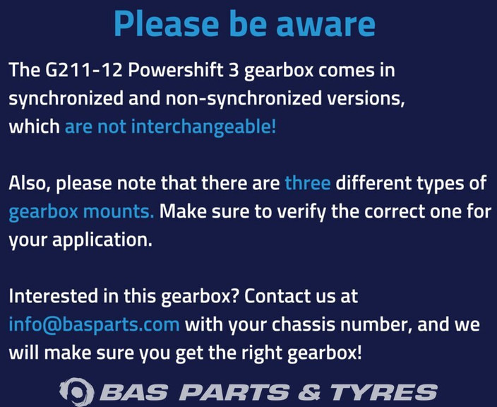 Mercedes-Benz Antos MP4 - Gearbox for Truck: picture 3 Mercedes-Benz Antos MP4 - Gearbox for Truck: picture 3