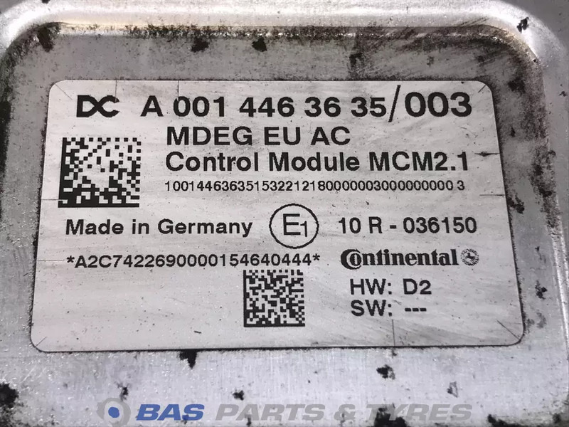 Mercedes-Benz Regeleenheid motor Mercedes A 001 446 36 35 - ECU for Truck: picture 3 Mercedes-Benz Regeleenheid motor Mercedes A 001 446 36 35 - ECU for Truck: picture 3