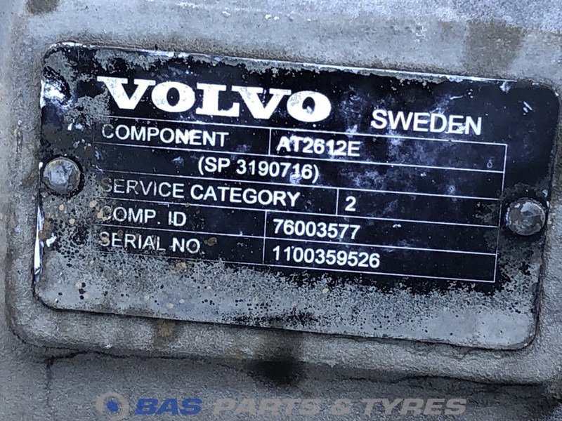 Volvo FMX Euro 6 AT2612E I-Shift Versnellingsbak G1353 - Gearbox for Truck: picture 5 Volvo FMX Euro 6 AT2612E I-Shift Versnellingsbak G1353 - Gearbox for Truck: picture 5
