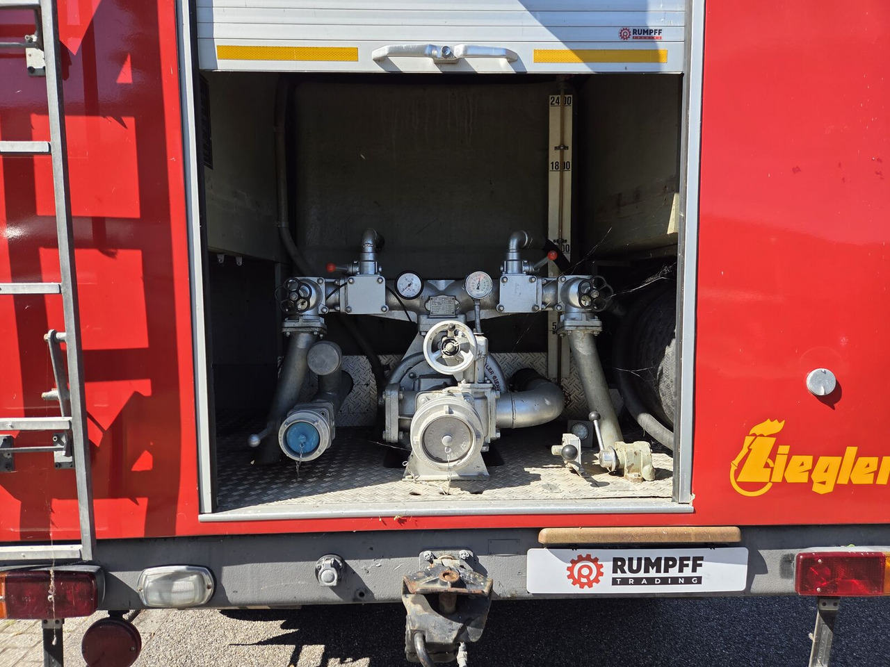 Fire truck Mercedes-Benz LAF 1113 B 4X4 Turbo Diesel (170 PK) brandweerwagen: picture 16