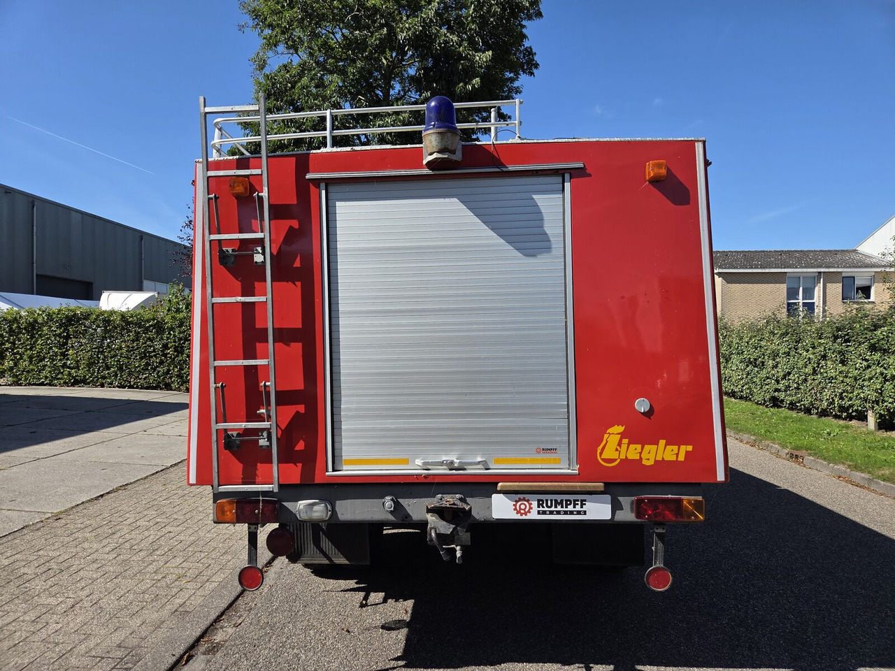 Fire truck Mercedes-Benz LAF 1113 B 4X4 Turbo Diesel (170 PK) brandweerwagen: picture 6