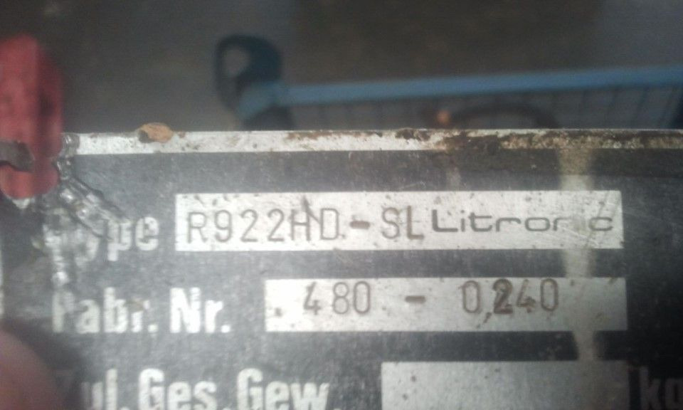 LIEBHERR R922LI S/N: 480-0240 - Crawler excavator: picture 4 LIEBHERR R922LI S/N: 480-0240 - Crawler excavator: picture 4