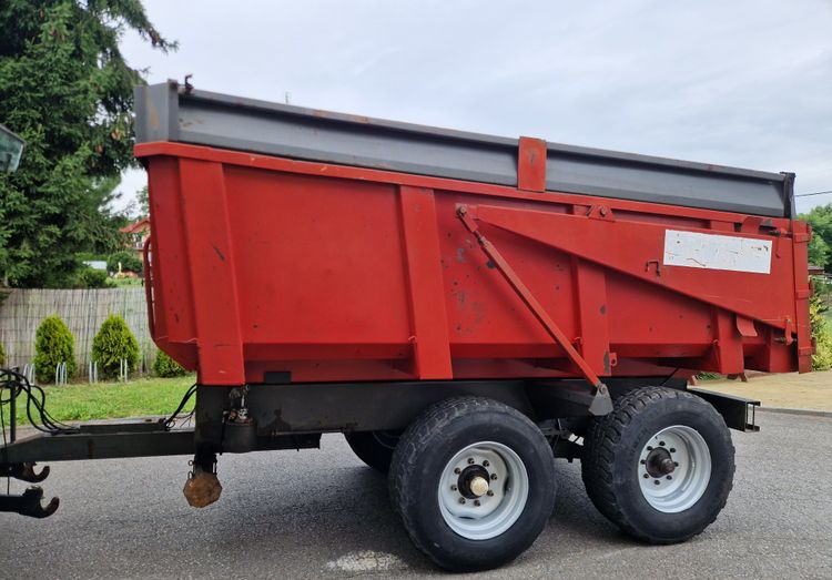 Przyczepa Mam MAM 14 1996 Podnoszona przednia oś hydraulicznie DMC 14T - Farm tipping trailer/ Dumper: picture 3 Przyczepa Mam MAM 14 1996 Podnoszona przednia oś hydraulicznie DMC 14T - Farm tipping trailer/ Dumper: picture 3