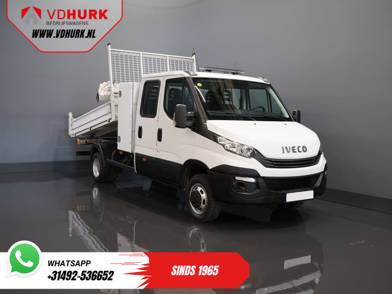 Iveco Daily 35C14D 2.3 140 pk Aut. ZF DC Dubbel Cabine 6 Pers./ Kipper/ Pick Up/ Open Laadbak/ Kieper/ 3.5t Trekverm./ Dubbel Lucht/ Gev.Sto - Flatbed van, Combi van: picture 1 Iveco Daily 35C14D 2.3 140 pk Aut. ZF DC Dubbel Cabine 6 Pers./ Kipper/ Pick Up/ Open Laadbak/ Kieper/ 3.5t Trekverm./ Dubbel Lucht/ Gev.Sto - Flatbed van, Combi van: picture 1