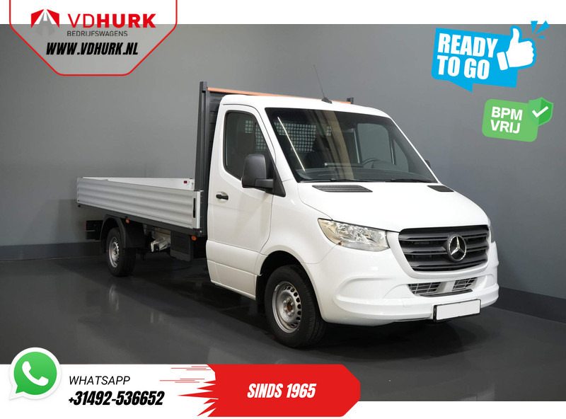 Mercedes-Benz Sprinter 317 CDI Aut. L3 Open laadbak/ 3.5t Trekverm./ MBUX/ 4.3m bak/ Stoelverw./ Cruise/ Trekhaak - Flatbed van: picture 1 Mercedes-Benz Sprinter 317 CDI Aut. L3 Open laadbak/ 3.5t Trekverm./ MBUX/ 4.3m bak/ Stoelverw./ Cruise/ Trekhaak - Flatbed van: picture 1