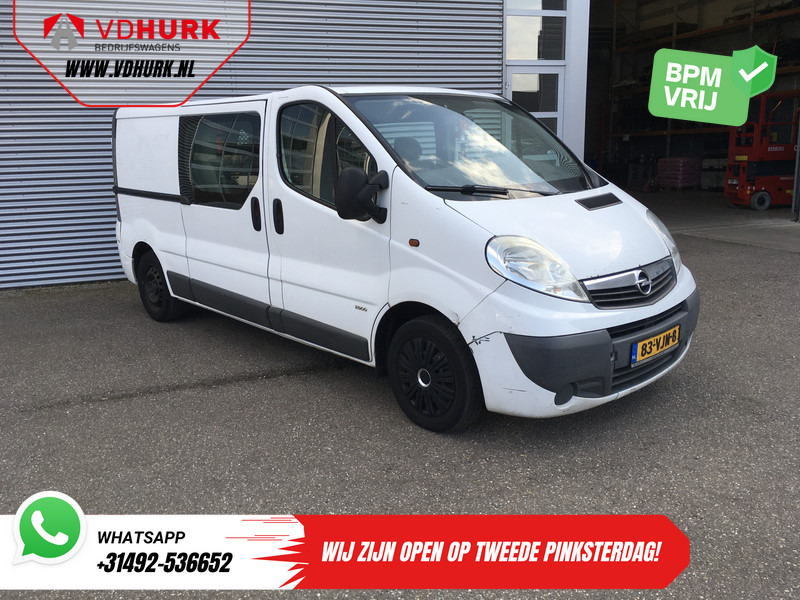 Opel Vivaro 2.0 CDTI 115pk L2 DC Dubbel Cabine EXPORT ONLY APK 01-2026/ 6 Pers./ Airco/ Trekhaak - Small van, Combi van: picture 1 Opel Vivaro 2.0 CDTI 115pk L2 DC Dubbel Cabine EXPORT ONLY APK 01-2026/ 6 Pers./ Airco/ Trekhaak - Small van, Combi van: picture 1