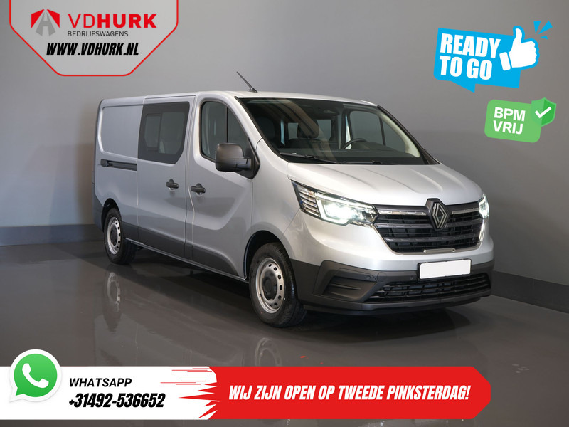 Renault Trafic 2.0 dCi 130 pk L2 BPM VRIJ! DC Dubbel Cabine LED/ 2xSchuifdeur/ Navi/ Carplay/ Camera/ PDC/ Cruise - Small van, Combi van: picture 1 Renault Trafic 2.0 dCi 130 pk L2 BPM VRIJ! DC Dubbel Cabine LED/ 2xSchuifdeur/ Navi/ Carplay/ Camera/ PDC/ Cruise - Small van, Combi van: picture 1