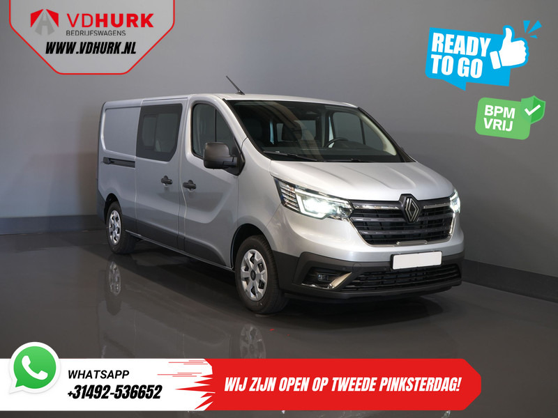 Renault Trafic 2.0 dCi 130 pk L2 BPM VRIJ! DC Dubbel Cabine LED/ 2xSchuifdeur/ Navi/ Carplay/ Camera/ PDC/ Cruise - Small van, Combi van: picture 1 Renault Trafic 2.0 dCi 130 pk L2 BPM VRIJ! DC Dubbel Cabine LED/ 2xSchuifdeur/ Navi/ Carplay/ Camera/ PDC/ Cruise - Small van, Combi van: picture 1