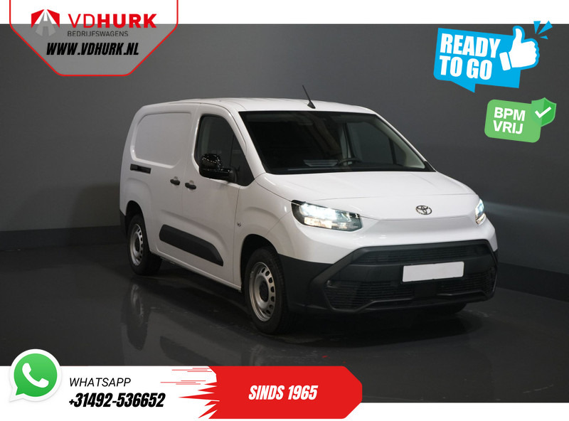 Toyota PROACE CITY 1.5 130 pk Aut. L2 BPM VRIJ! LED/ Virtual Cockpit/ 3 pers./ Carplay/ Camera/ Climate/ PDC/ Cruise - Panel van: picture 1 Toyota PROACE CITY 1.5 130 pk Aut. L2 BPM VRIJ! LED/ Virtual Cockpit/ 3 pers./ Carplay/ Camera/ Climate/ PDC/ Cruise - Panel van: picture 1