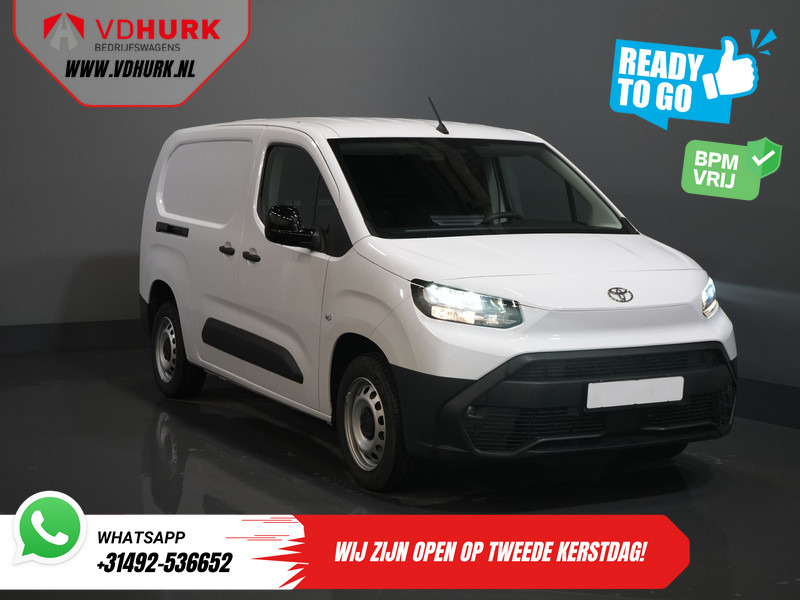 Small van Toyota PROACE CITY 1.5 130 pk Aut. L2 BPM VRIJ! LED/ Virtual Cockpit/ 3 pers./ Carplay/ Camera/ Climate/ PDC/ Cruise: picture 1