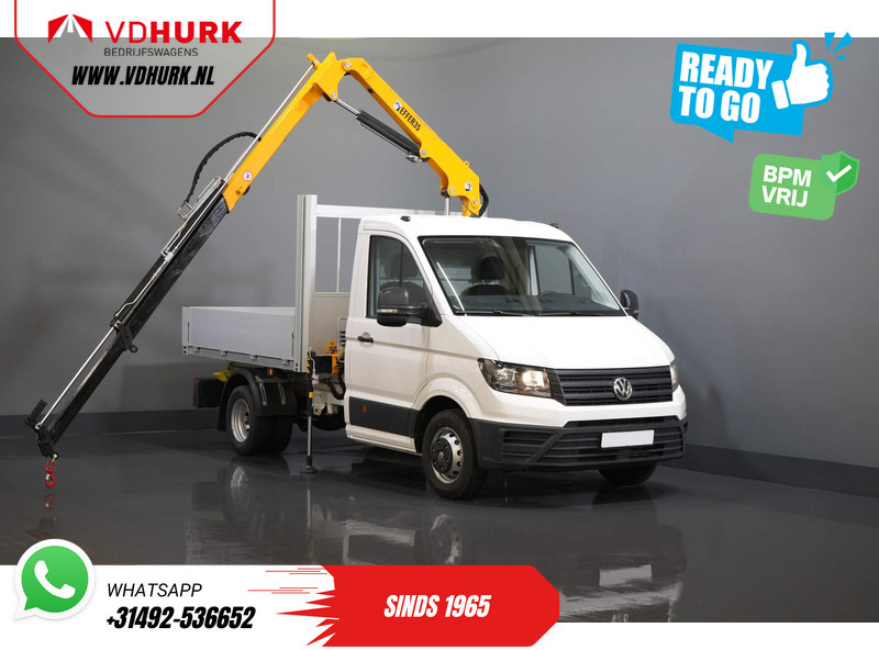 Volkswagen Crafter 50 165 pk Effer 352S Kraan/ Crane/ Kran/ Autokran/ PTO/ Open laadbak/ Dubbel Lucht - Flatbed van: picture 1 Volkswagen Crafter 50 165 pk Effer 352S Kraan/ Crane/ Kran/ Autokran/ PTO/ Open laadbak/ Dubbel Lucht - Flatbed van: picture 1