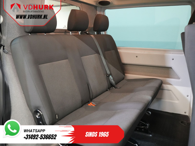 Panel van, Combi van Volkswagen Transporter 2.0 TDI 150 pk DSG Aut. L2 DC Dubbel Cabine LED/ Adapt.Cruise/ Standkachel/ Stoelverw./ Carplay/ Camera/ PDC/ LMV/ Trekhaak/ Air: picture 15