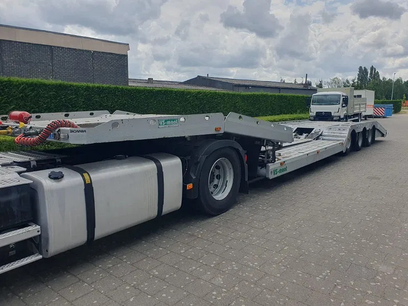 VS MONT VSAT02 -Belgische Trailer - Truck transporter - Low loader semi-trailer: picture 4 VS MONT VSAT02 -Belgische Trailer - Truck transporter - Low loader semi-trailer: picture 4