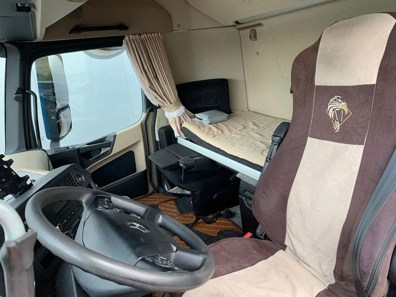 Curtainsider truck, Crane truck Mercedes-Benz Actros 2548 6X2 + Aanhanger*Palfinger crane*Cruise control*Airco*: picture 7