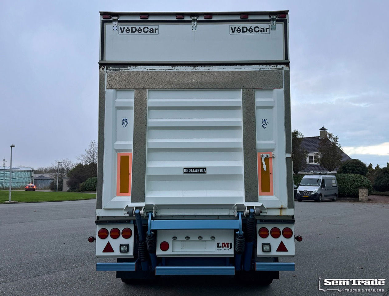 Groenewegen DRA-10-10-2 VéDéCar Isolated BOX BPW Axles Disc Brakes Tail Lift NEW Condition - Closed box trailer: picture 4 Groenewegen DRA-10-10-2 VéDéCar Isolated BOX BPW Axles Disc Brakes Tail Lift NEW Condition - Closed box trailer: picture 4
