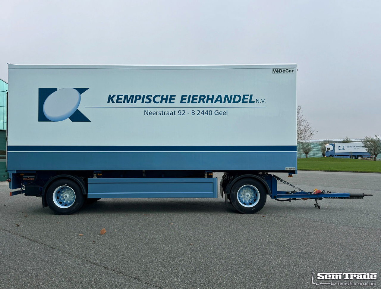 Groenewegen DRA-10-10-2 VéDéCar Isolated BOX BPW Axles Disc Brakes Tail Lift NEW Condition - Closed box trailer: picture 5 Groenewegen DRA-10-10-2 VéDéCar Isolated BOX BPW Axles Disc Brakes Tail Lift NEW Condition - Closed box trailer: picture 5