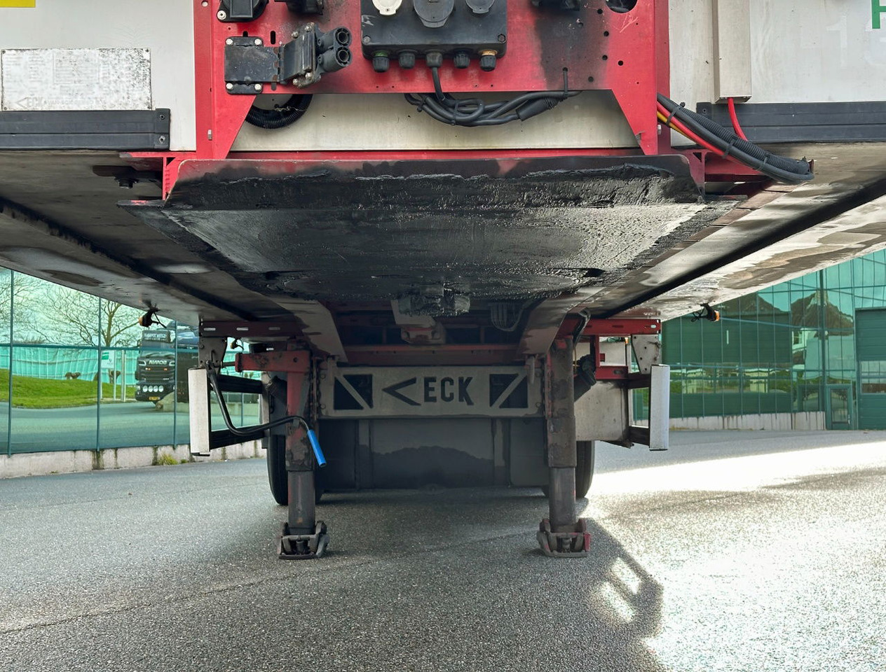 Refrigerator semi-trailer Van Eck 3 AS Koel Vries Carrier Vector 1800 Zeer Mooi Chassis Stuuras Tridec: picture 12