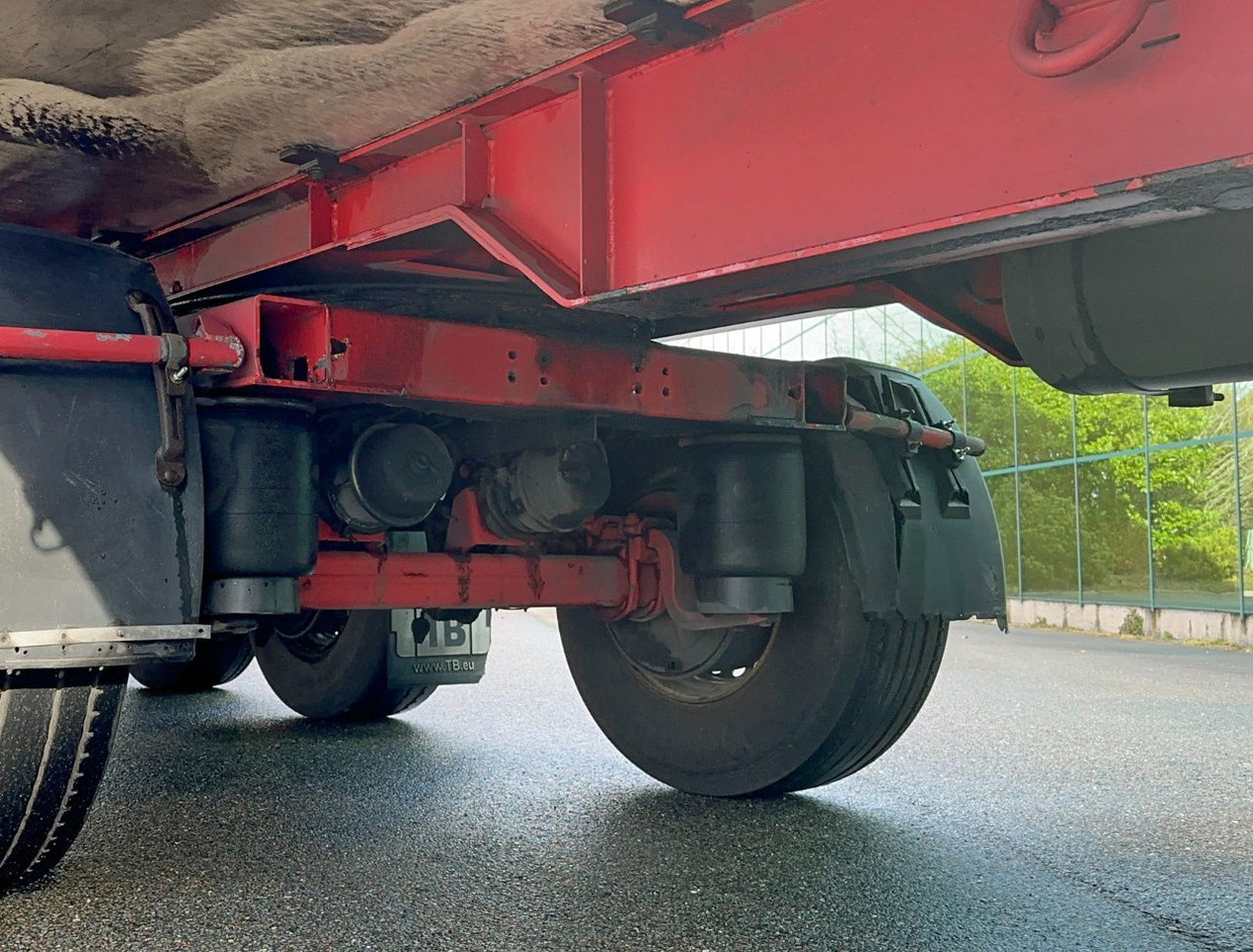 Refrigerator semi-trailer Van Eck 3 AS Koel Vries Carrier Vector 1800 Zeer Mooi Chassis Stuuras Tridec: picture 14