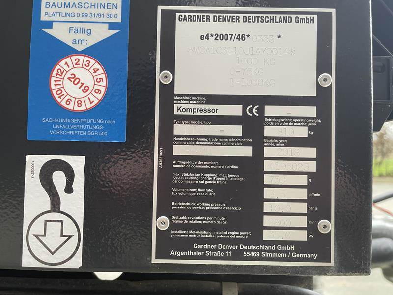 Compair C 35 - 10 - Air compressor: picture 4 Compair C 35 - 10 - Air compressor: picture 4